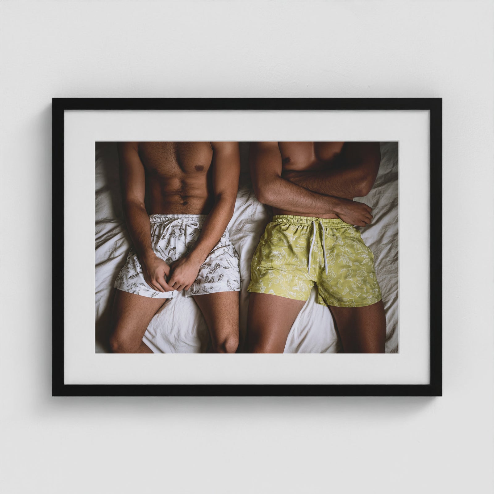 Summer Suits 24x18 Black Landscape Box Frame