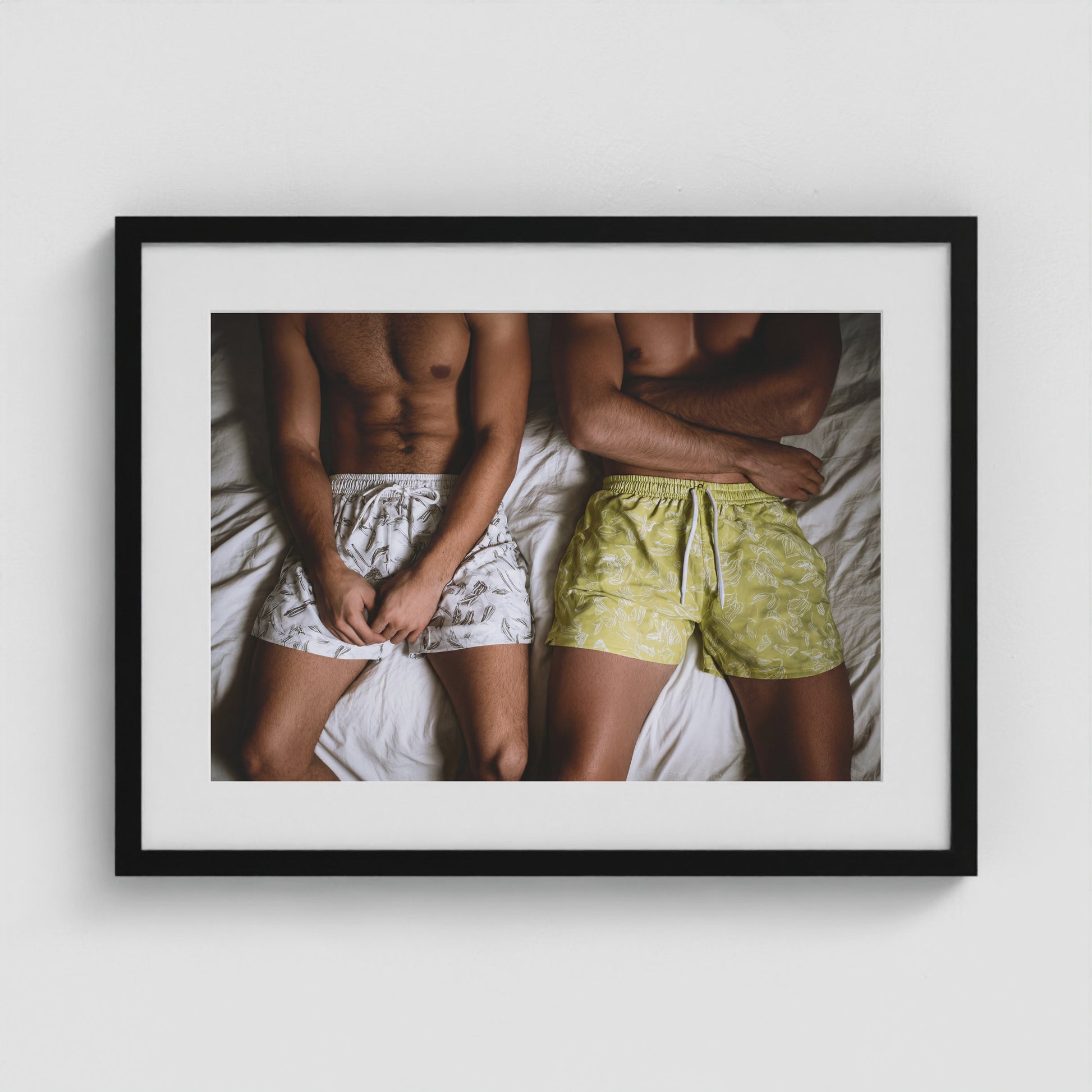 Summer Suits 24x18 Black Landscape Box Frame