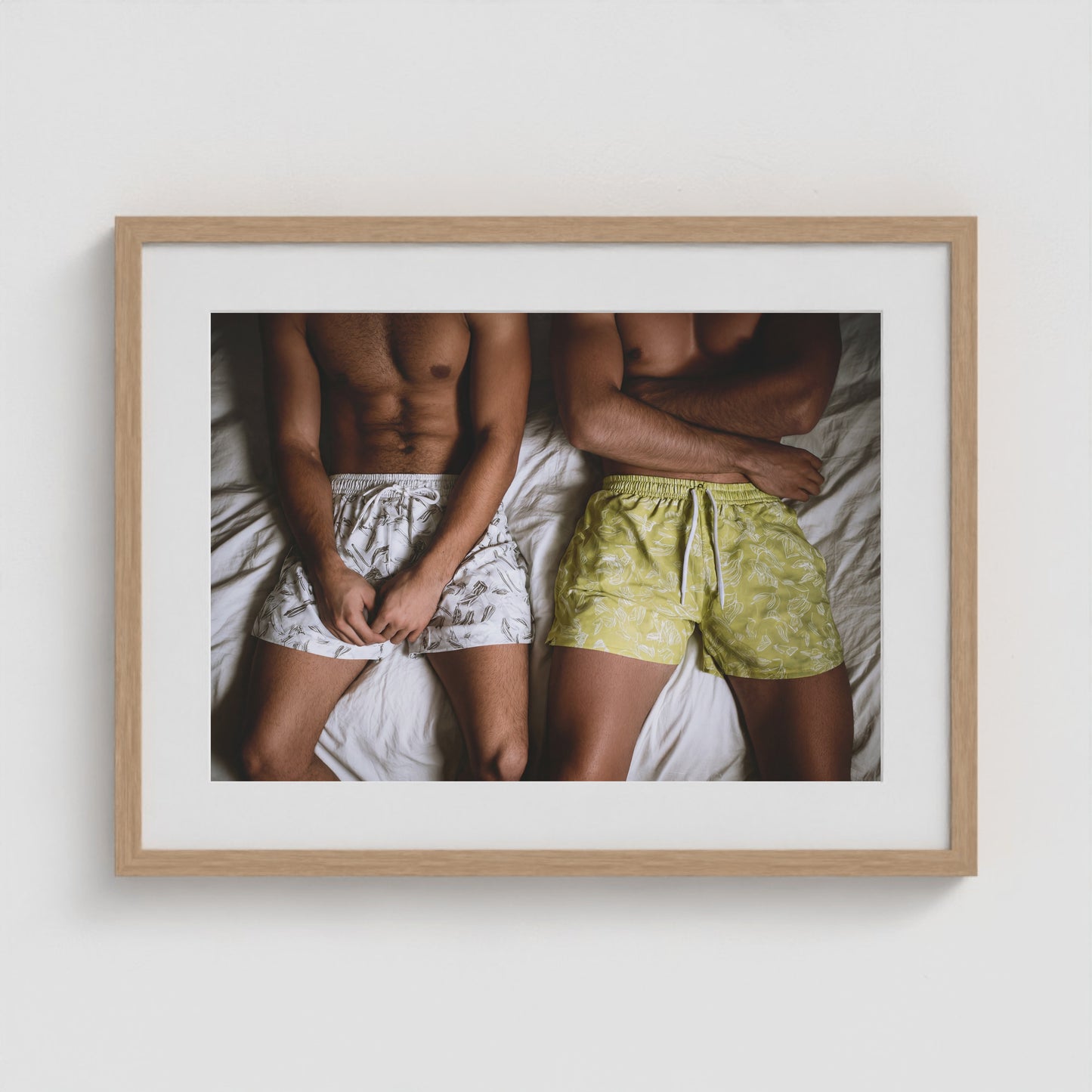 Summer Suits 24x18 Natural Landscape Box Frame