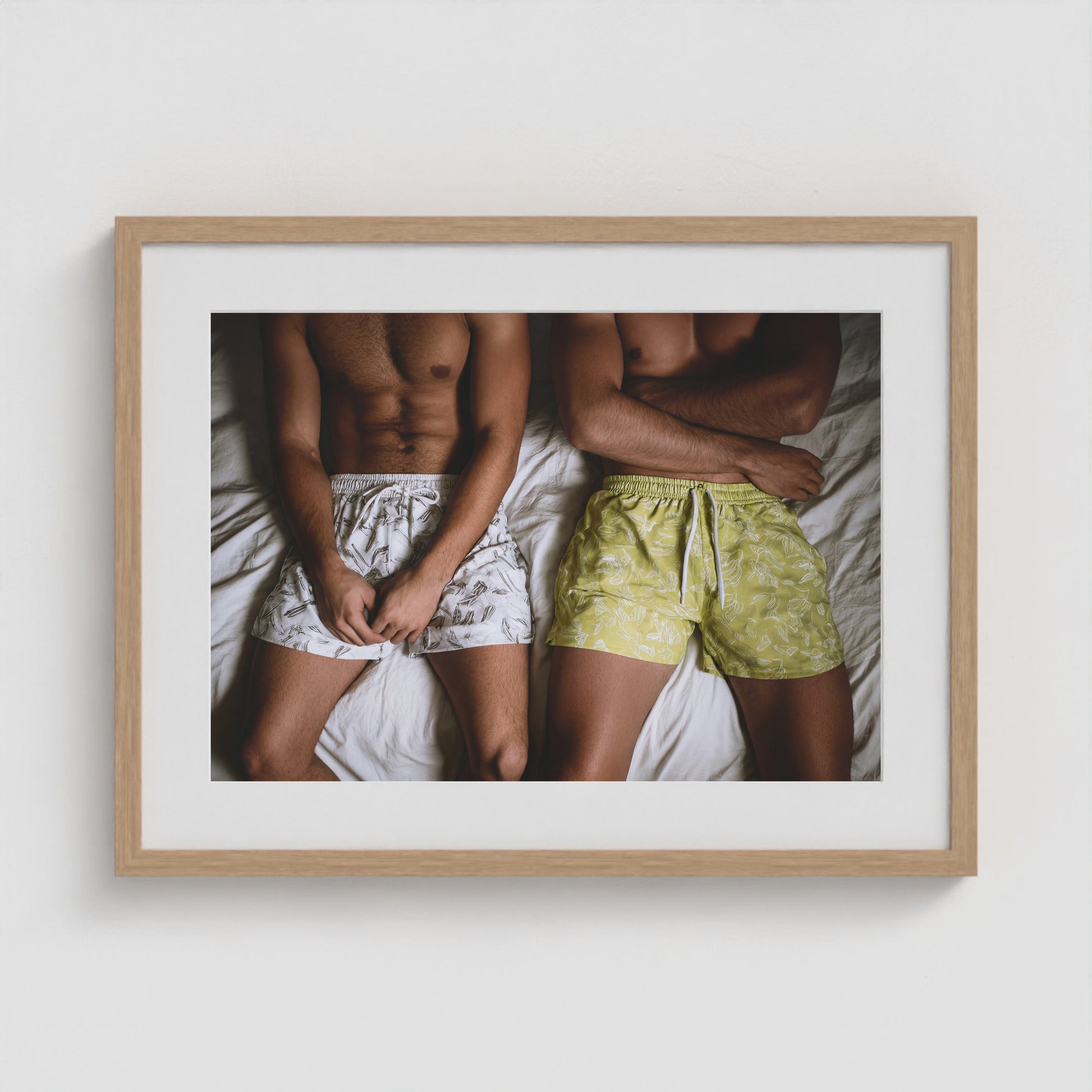 Summer Suits 24x18 Natural Landscape Box Frame