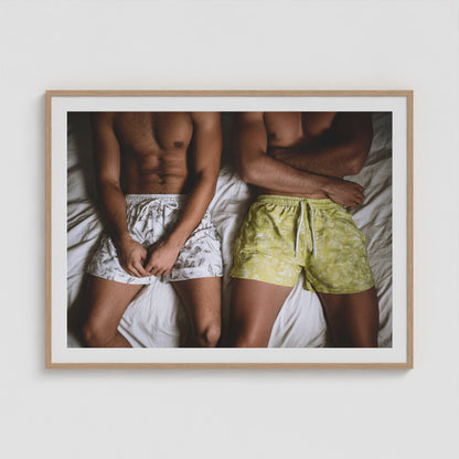 Summer Suits 48x36 Natural Landscape Box Frame