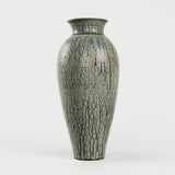 Close up detail of Tall Celadon Ceramic Vase – Masculine Fine Art - Luxury Vases | Provenance & Patina