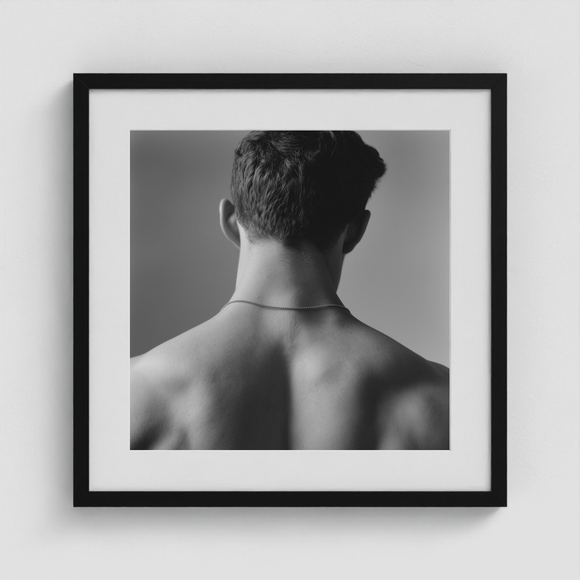 Taper Form 20x20 Black Square Box Frame