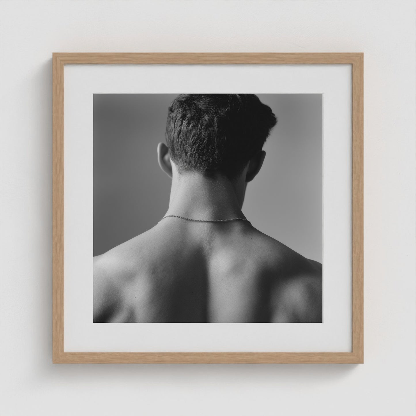 Taper Form 20x20 Natural Square Box Frame