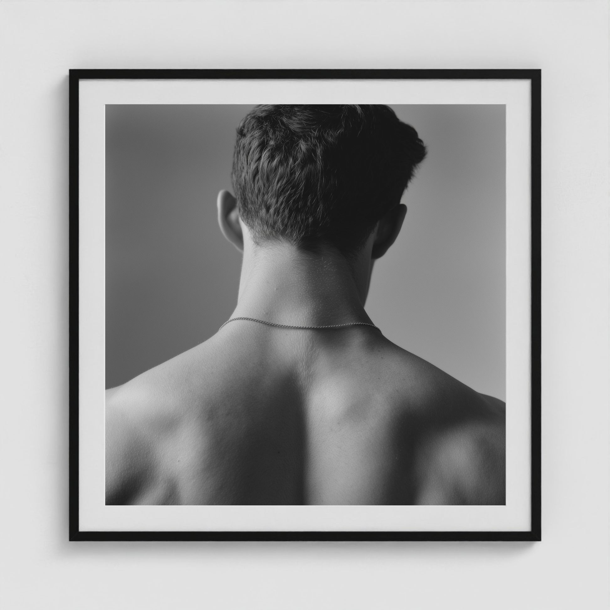 Taper Form 36x36 Black Square Box Frame