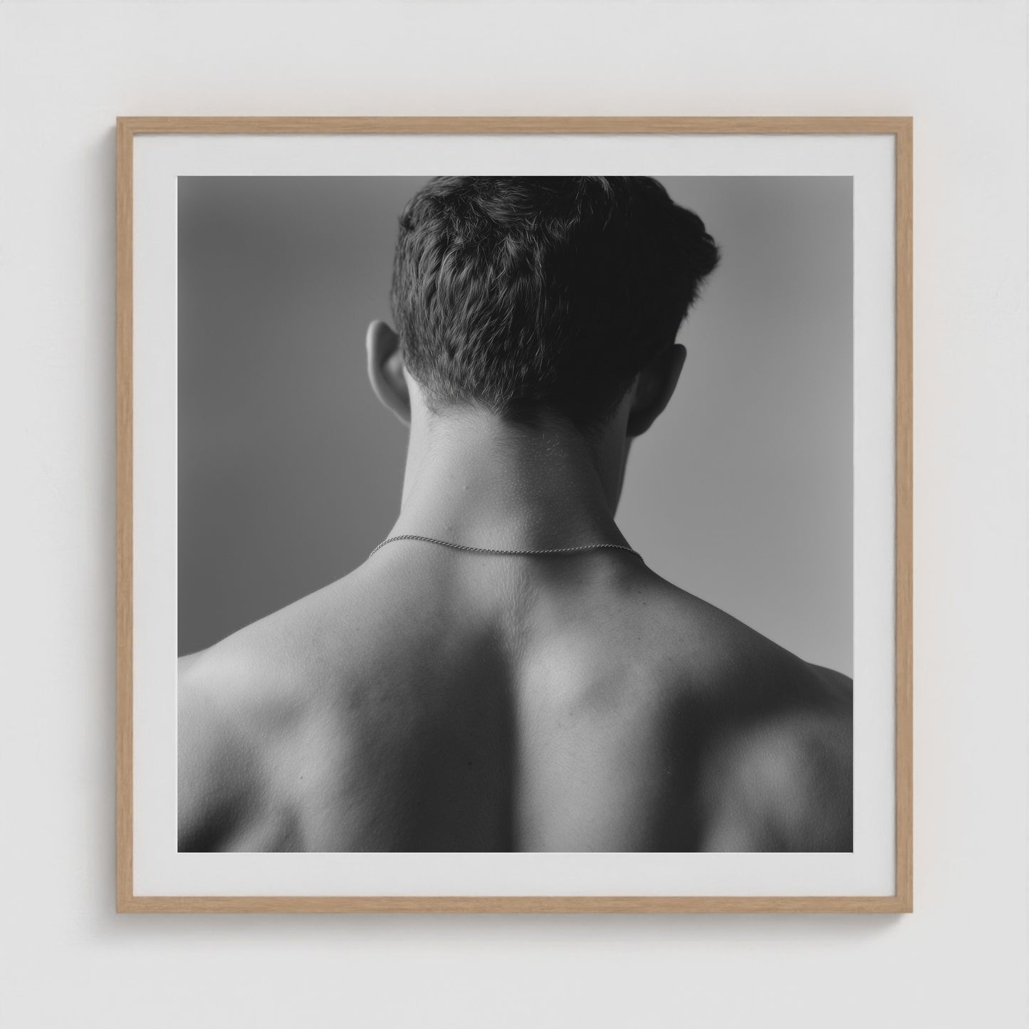 Taper Form 36x36 Natural Square Box Frame