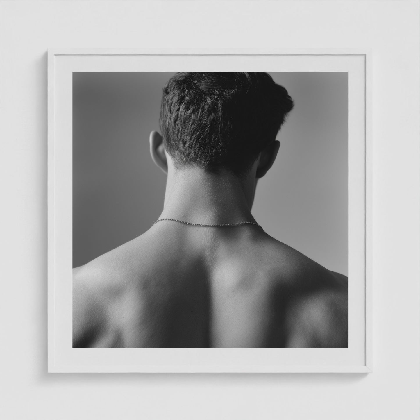 Taper Form 36x36 White Square Box Frame