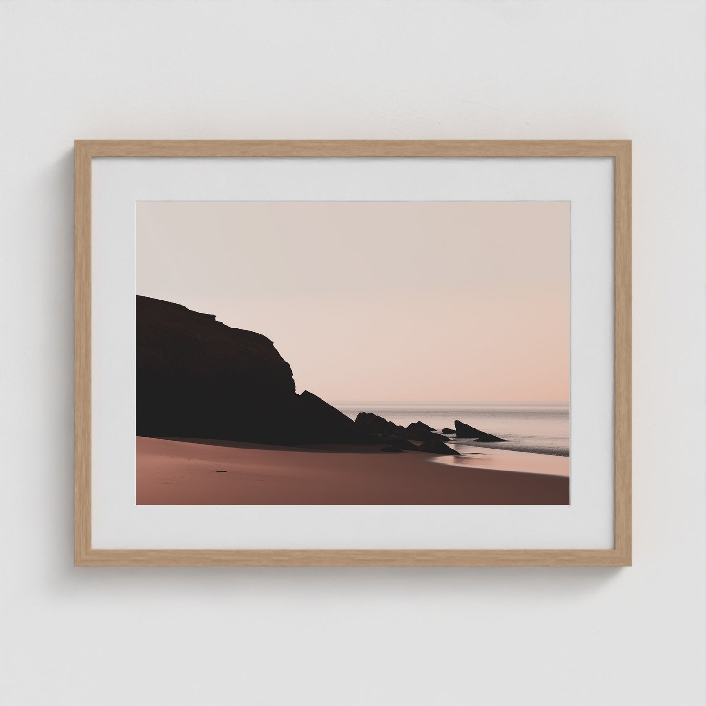 The Best Spot 24x18 Natural Landscape Box Frame