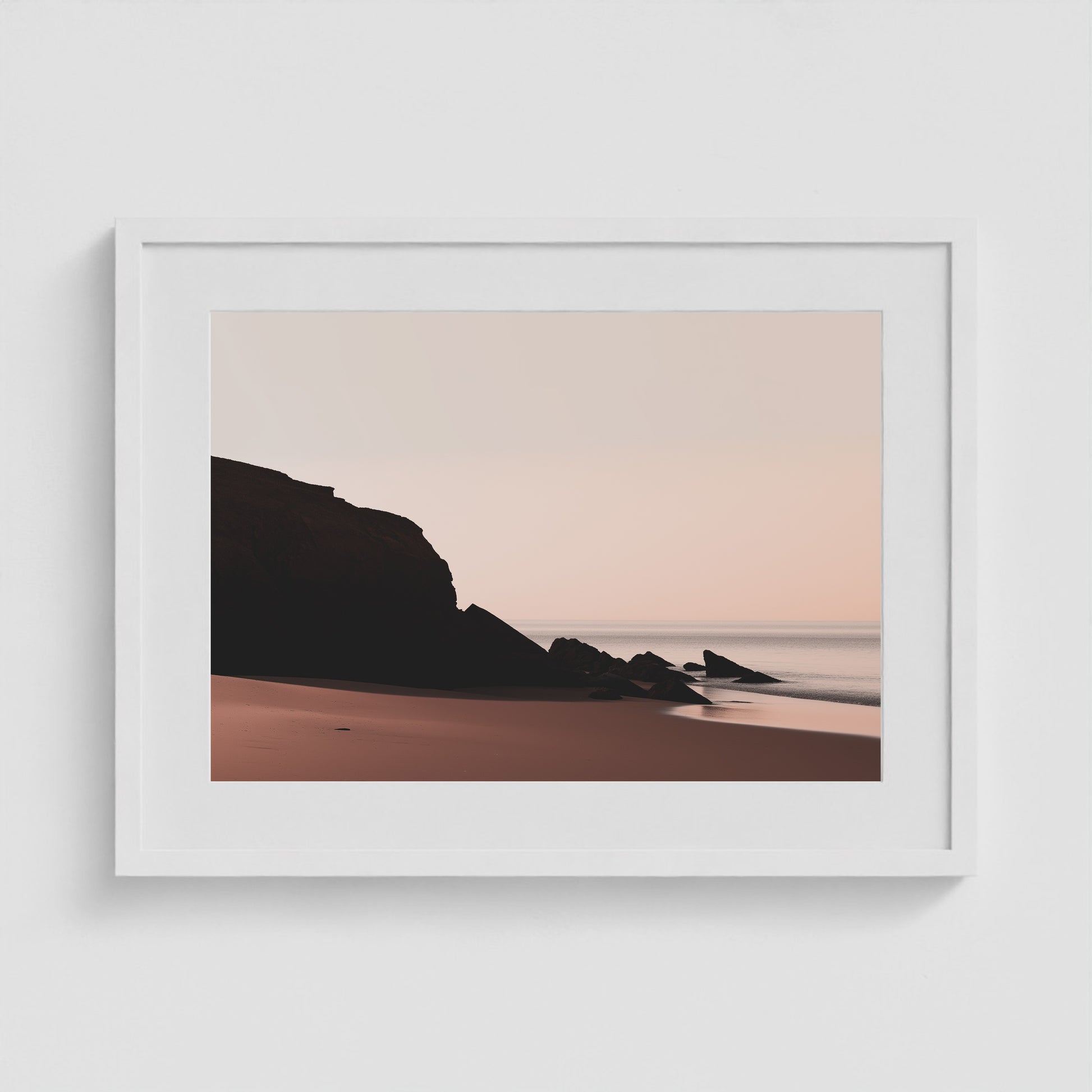 The Best Spot 24x18 White Landscape Box Frame