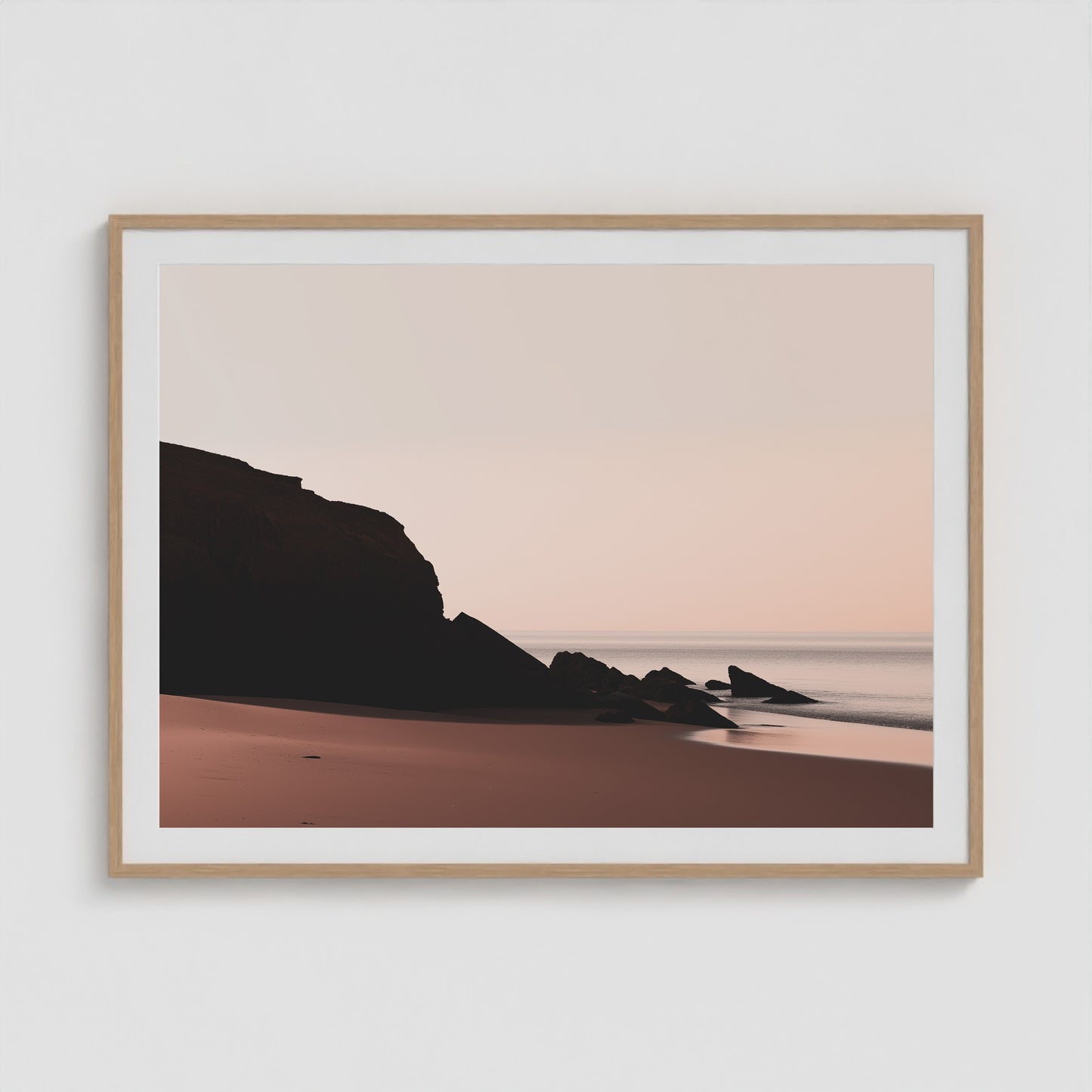 The Best Spot 48x36 Natural Landscape Box Frame