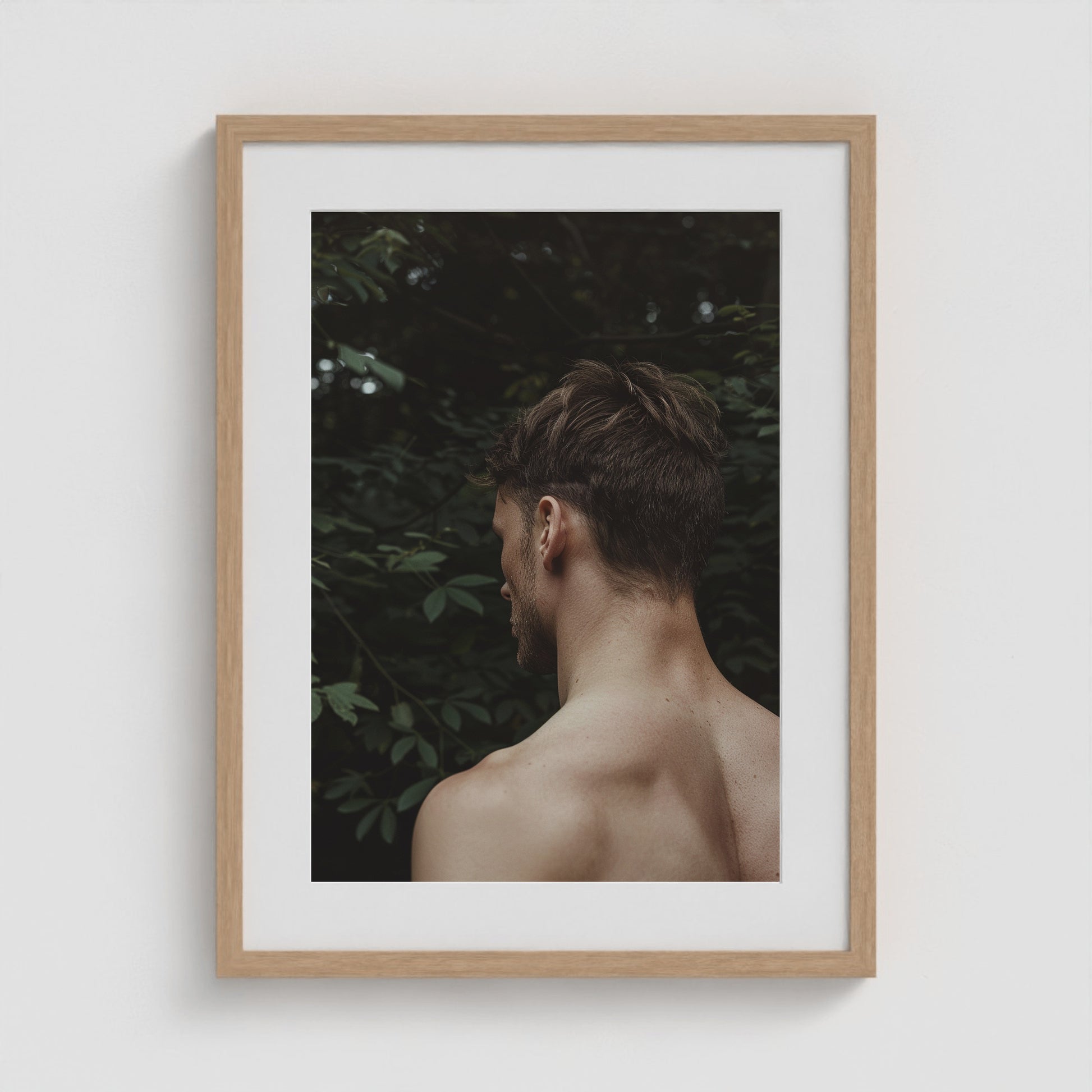 The Clearing 18x24 Natural Portrait Box Frame