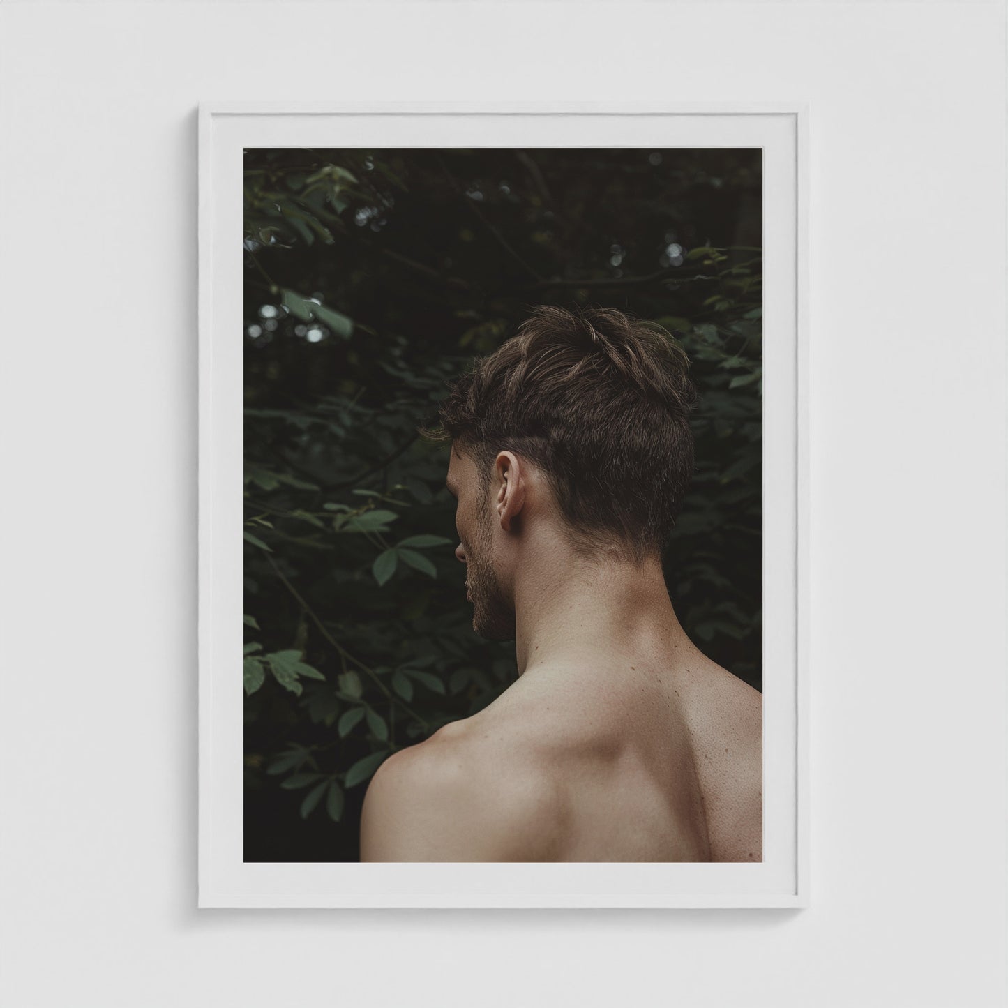 The Clearing 36x48 White Portrait Box Frame