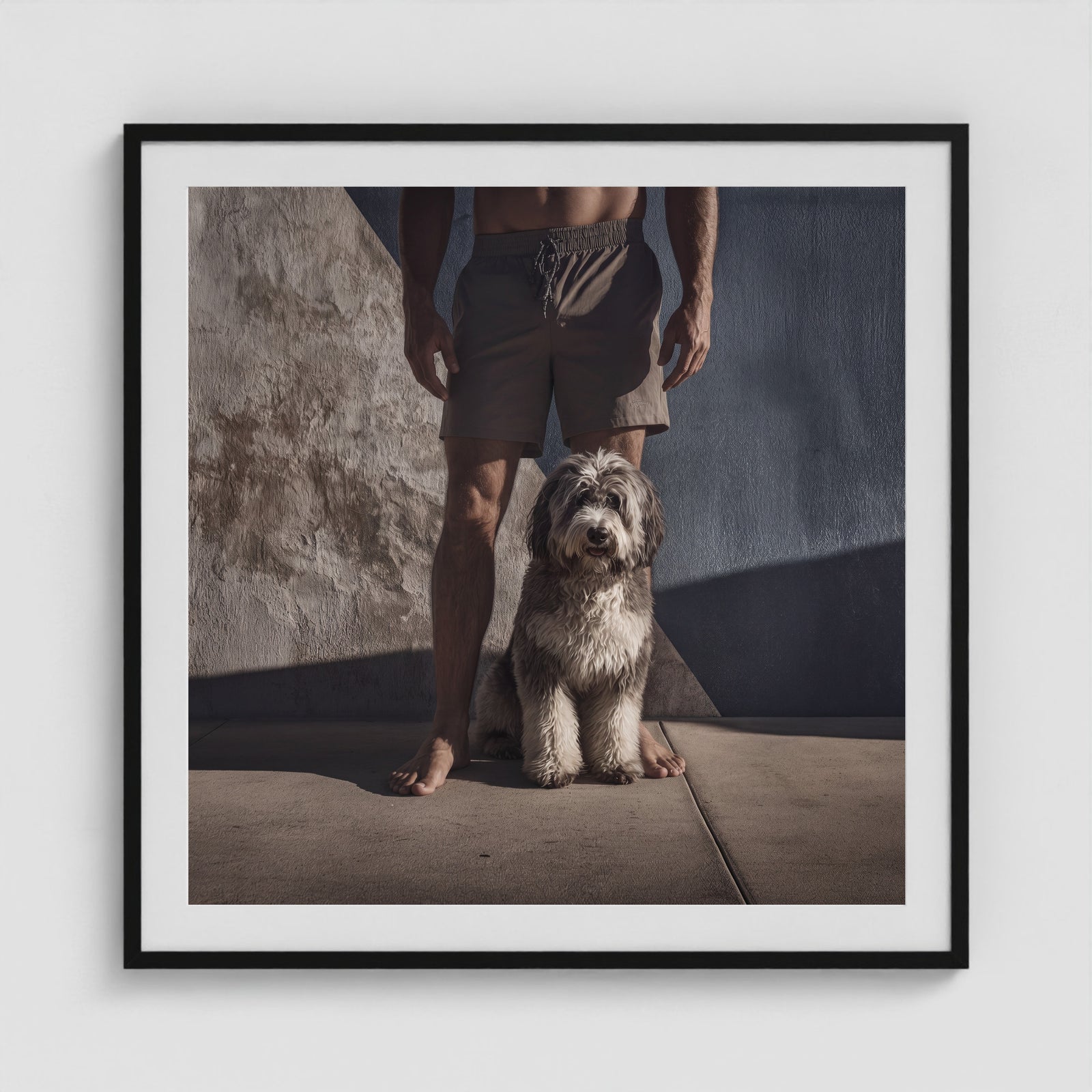 The Companion 36x36 Black Square Box Frame