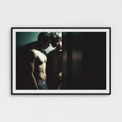 Threshold 60x40 Black Landscape Mockup Box Frame Mockup
