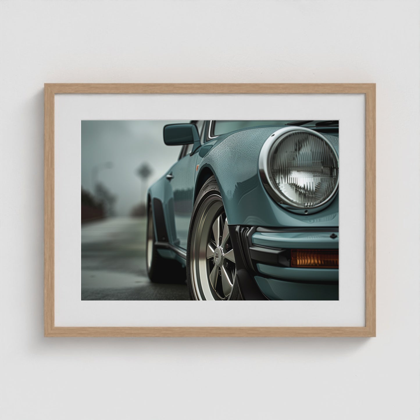 Turquois Sport 24x18 Natural Landscape Box Frame