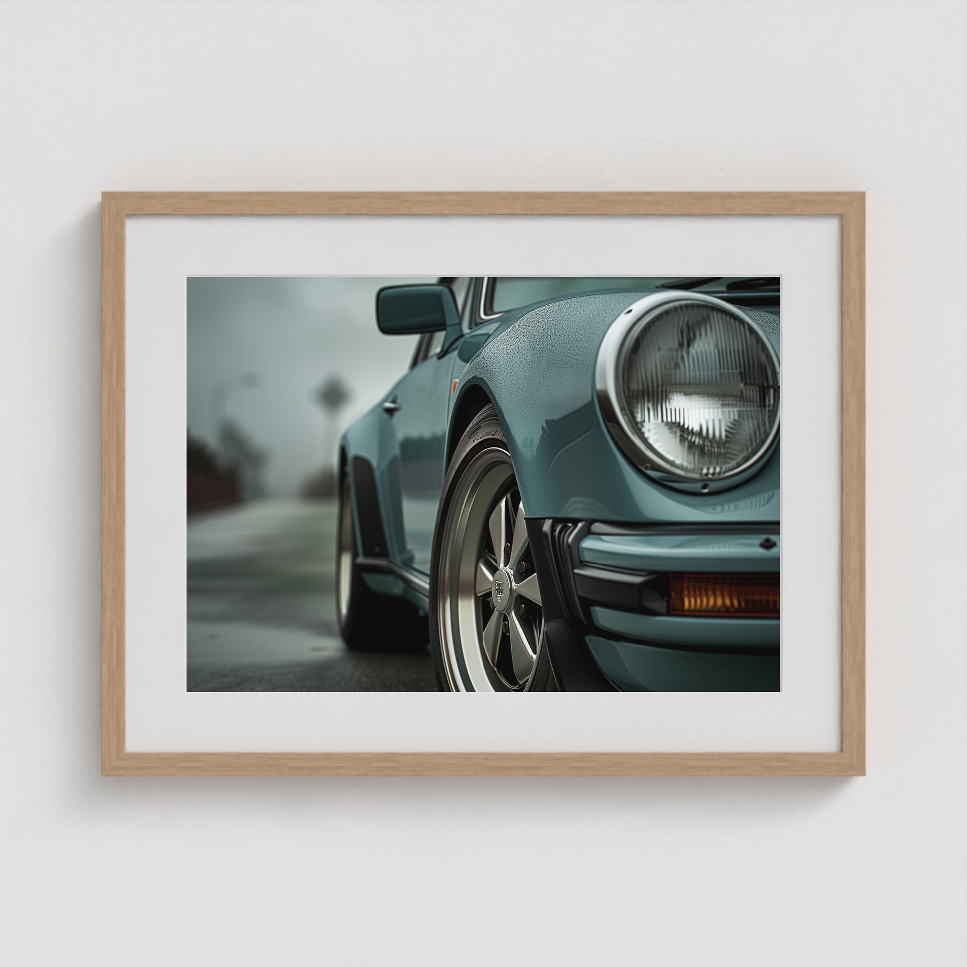 Turquois Sport 24x18 Natural Landscape Box Frame
