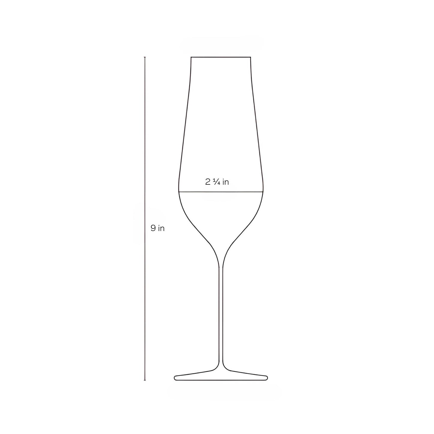 Ghost Zero Tulip Champagne Glass | Provenance & Patina