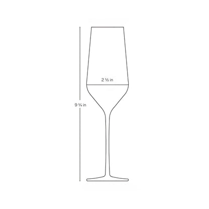 Stem Zero Trio Champagne Glass | Provenance & Patina