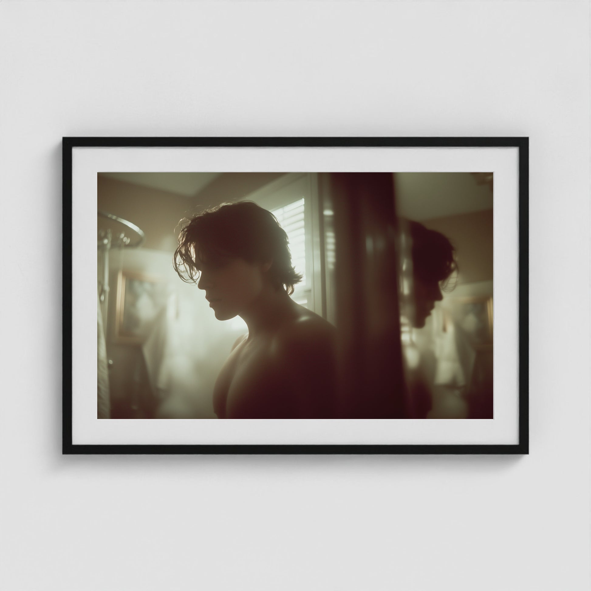 Undressed 36x24 Black Landscape Box Frame