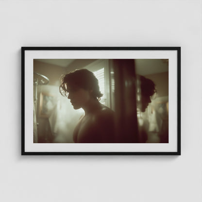 Undressed 36x24 Black Landscape Box Frame