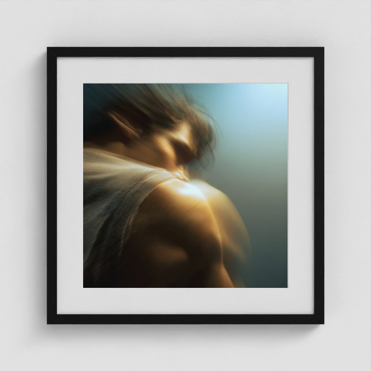 Unmoored 20x20 Black Square Box Frame