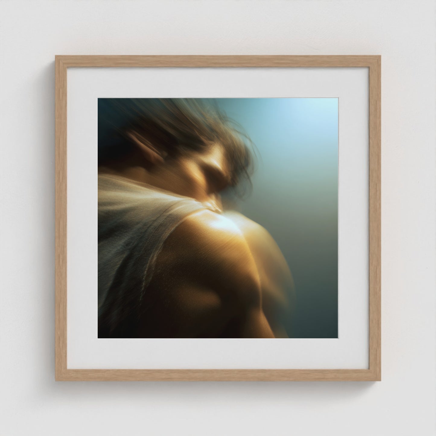 Unmoored 20x20 Natural Square Box Frame