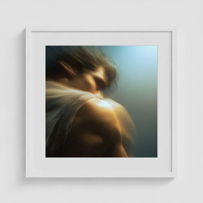 Unmoored 20x20 White Square Box Frame