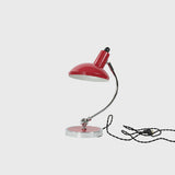 Alternate view of Italian Red Desk Lamp – Masculine Fine Art - Luxury Lighting | Provenance & Patina