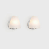 Close up detail of Vintage Glass Wall Sconces Pair – Masculine Fine Art - Luxury Lighting | Provenance & Patina