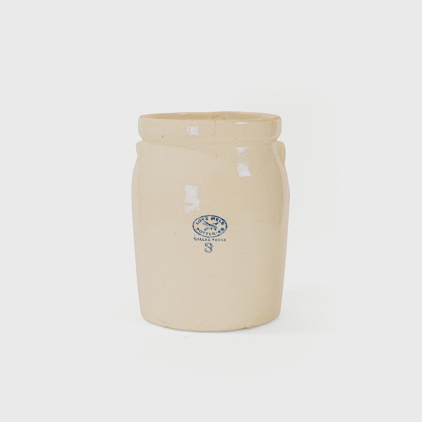 Product shot of Vintage Large Glazed Ceramic Milk Jar – Masculine Fine Art - Luxury Accessories | Provenance & Patina