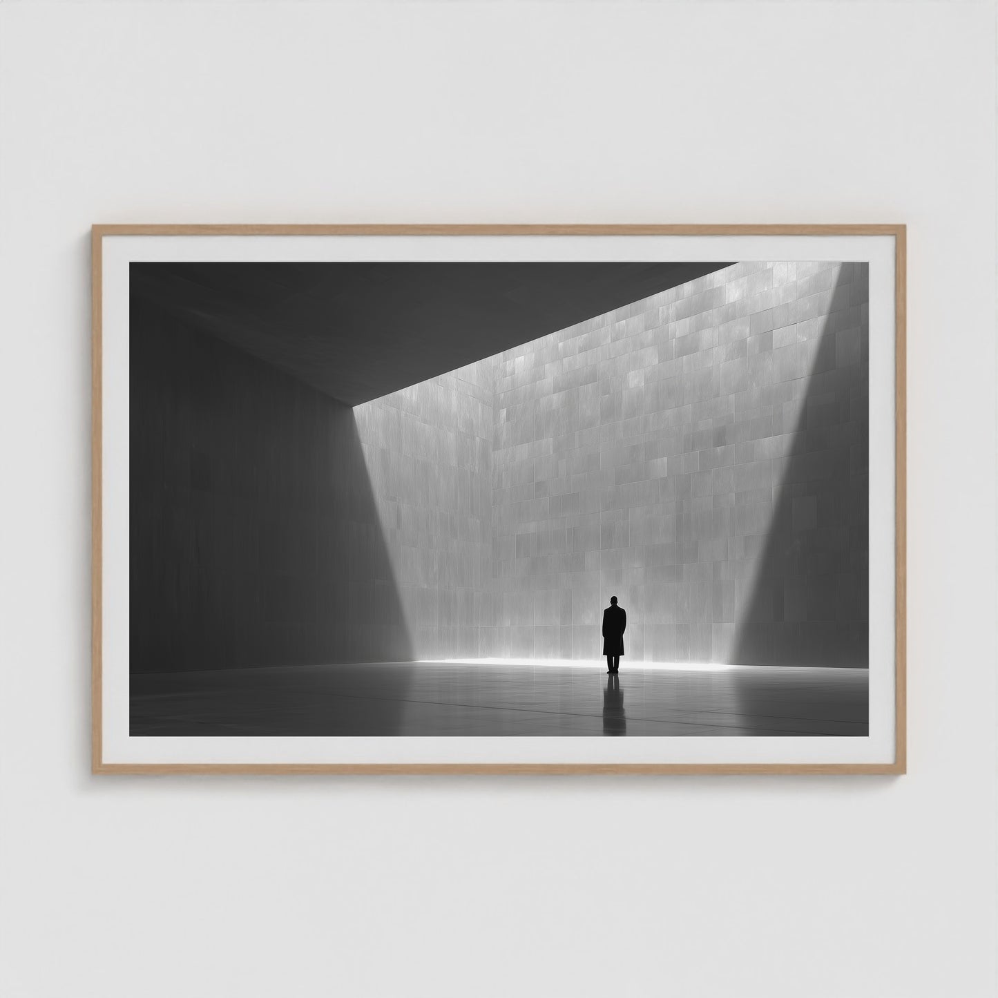 Void + Vessel + Light 60x40 Natural Landscape Box Frame