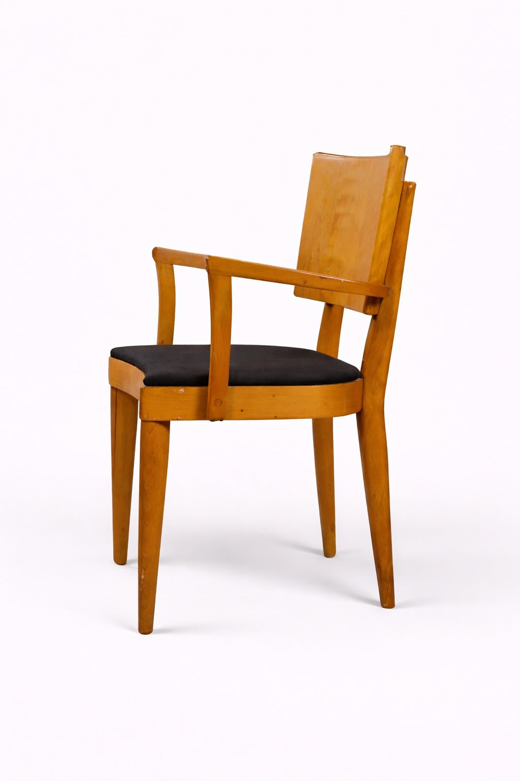Midcentury Sculptural Wood Chair