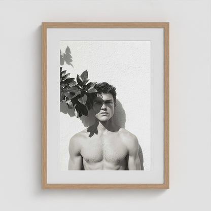 Wallflower 18x24 Natural Portrait Box Frame