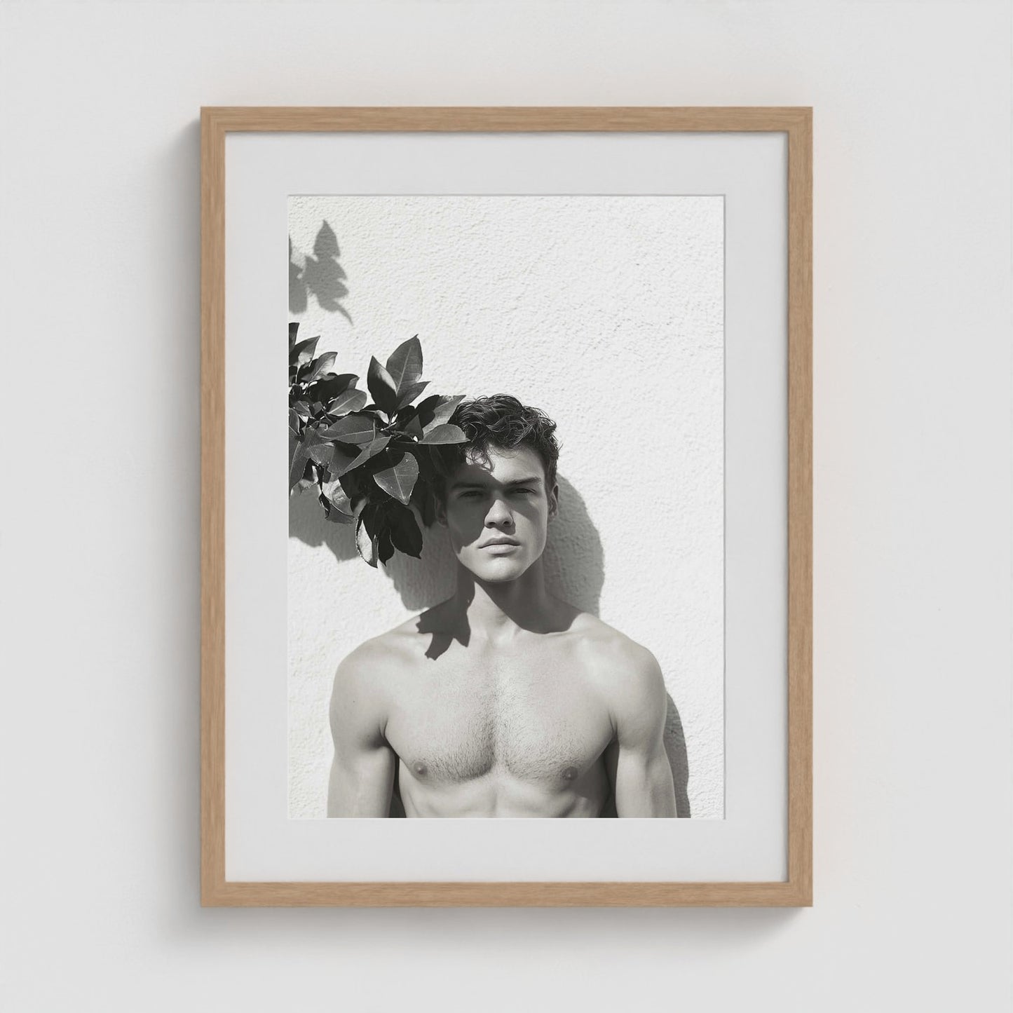 Wallflower 18x24 Natural Portrait Box Frame
