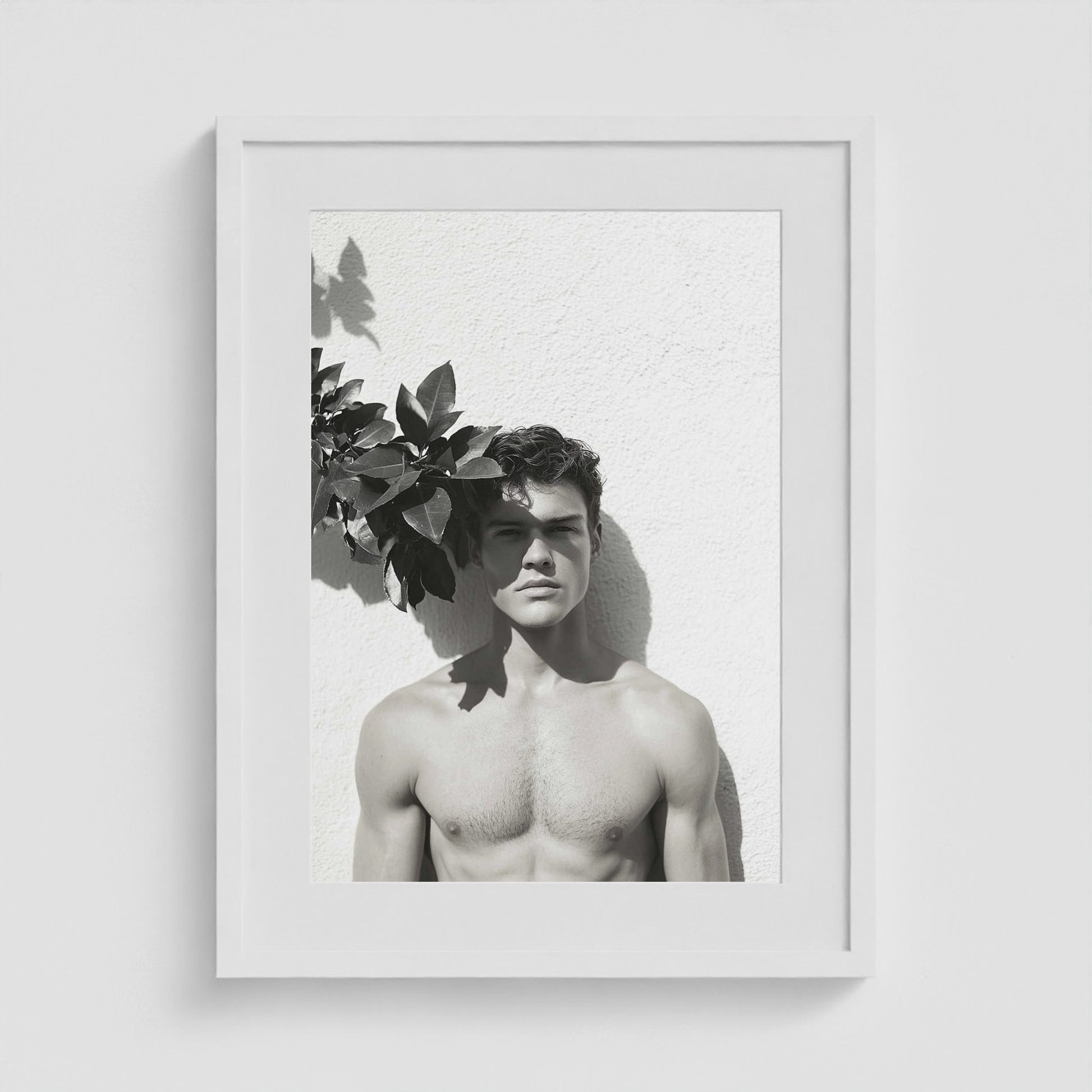 Wallflower 18x24 White Portrait Box Frame