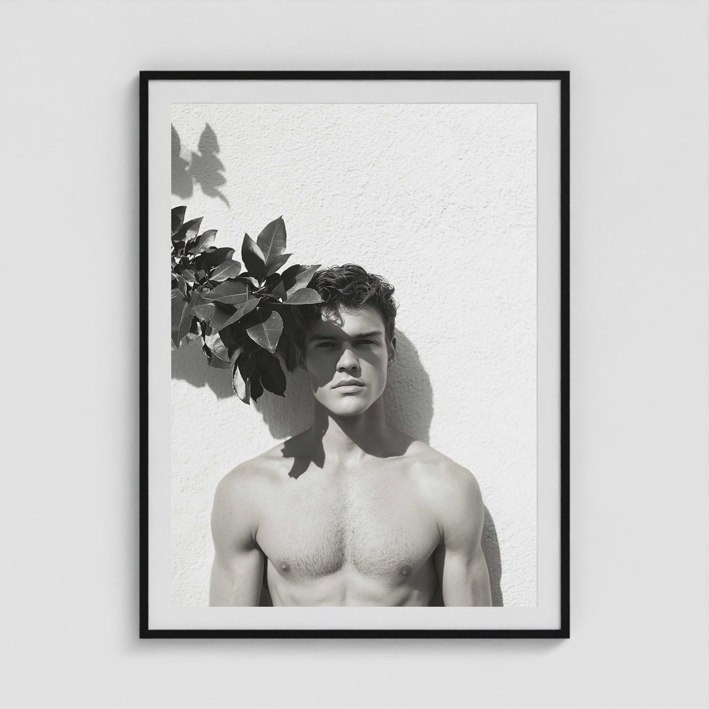 Wallflower 36x48 Black Portrait Box Frame