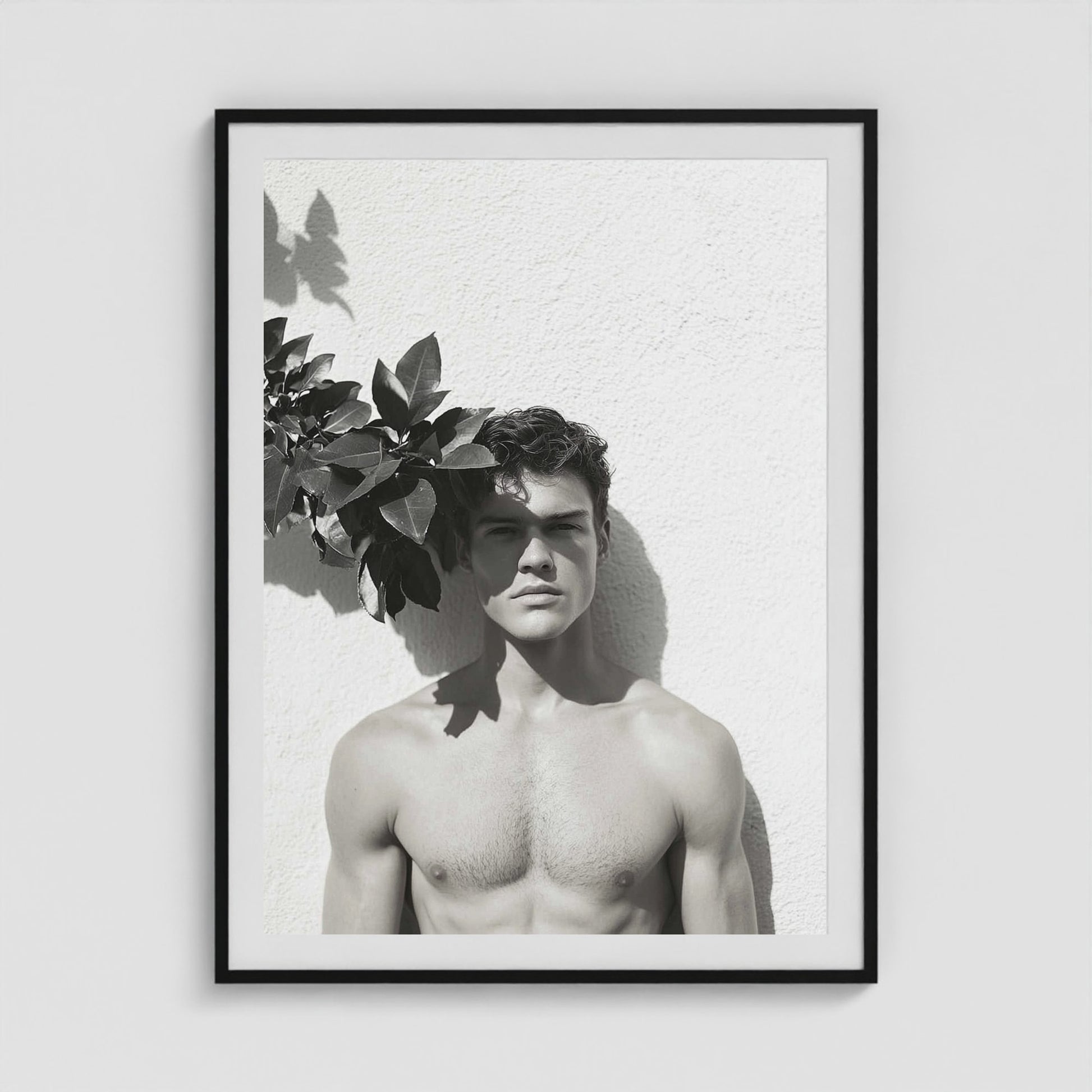 Wallflower 36x48 Black Portrait Box Frame
