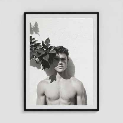 Wallflower 36x48 Black Portrait Box Frame