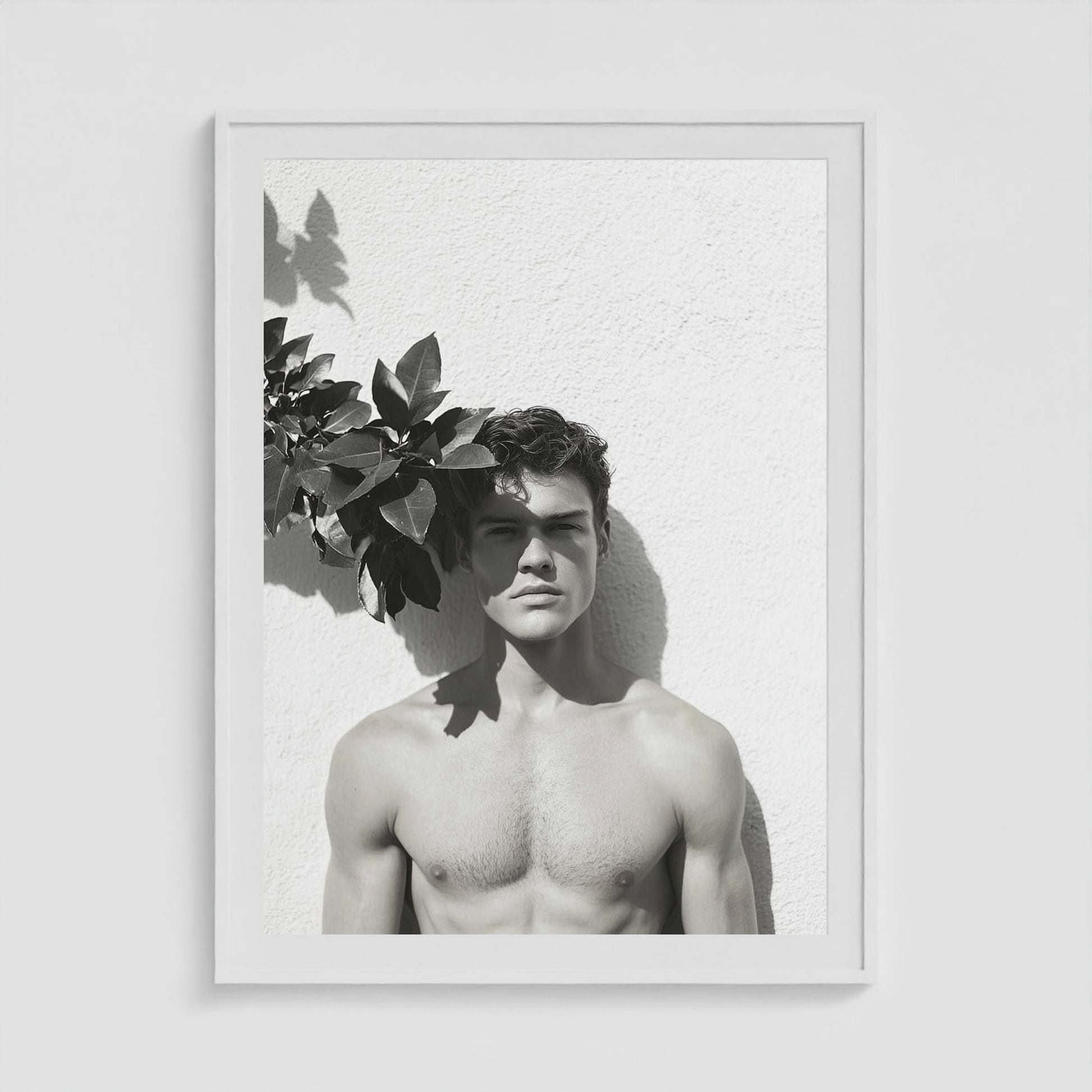 Wallflower 36x48 White Portrait Box Frame