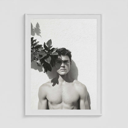 Wallflower 36x48 White Portrait Box Frame