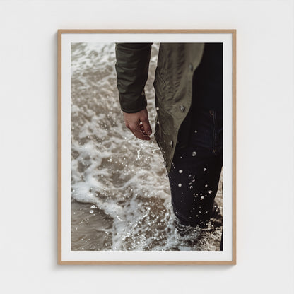 Waxed Jacket 36x48 Natural Portrait Mockup