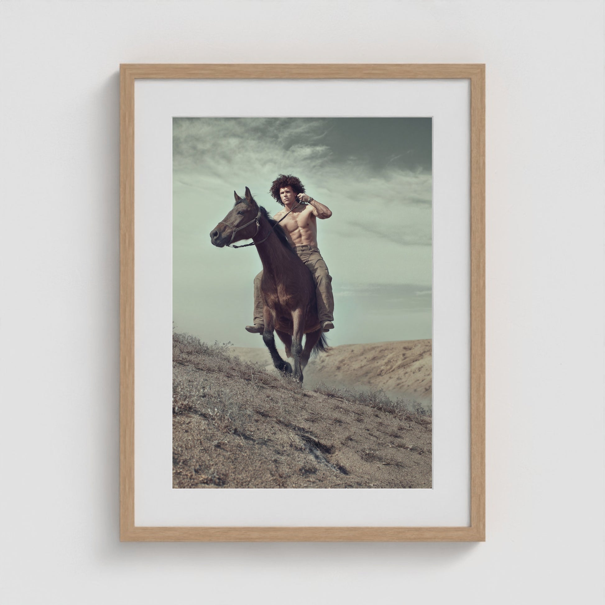Wild Ascent 18x24 Natural Portrait Box Frame