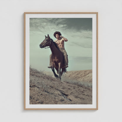 Wild Ascent 36x48 Natural Portrait Box Frame