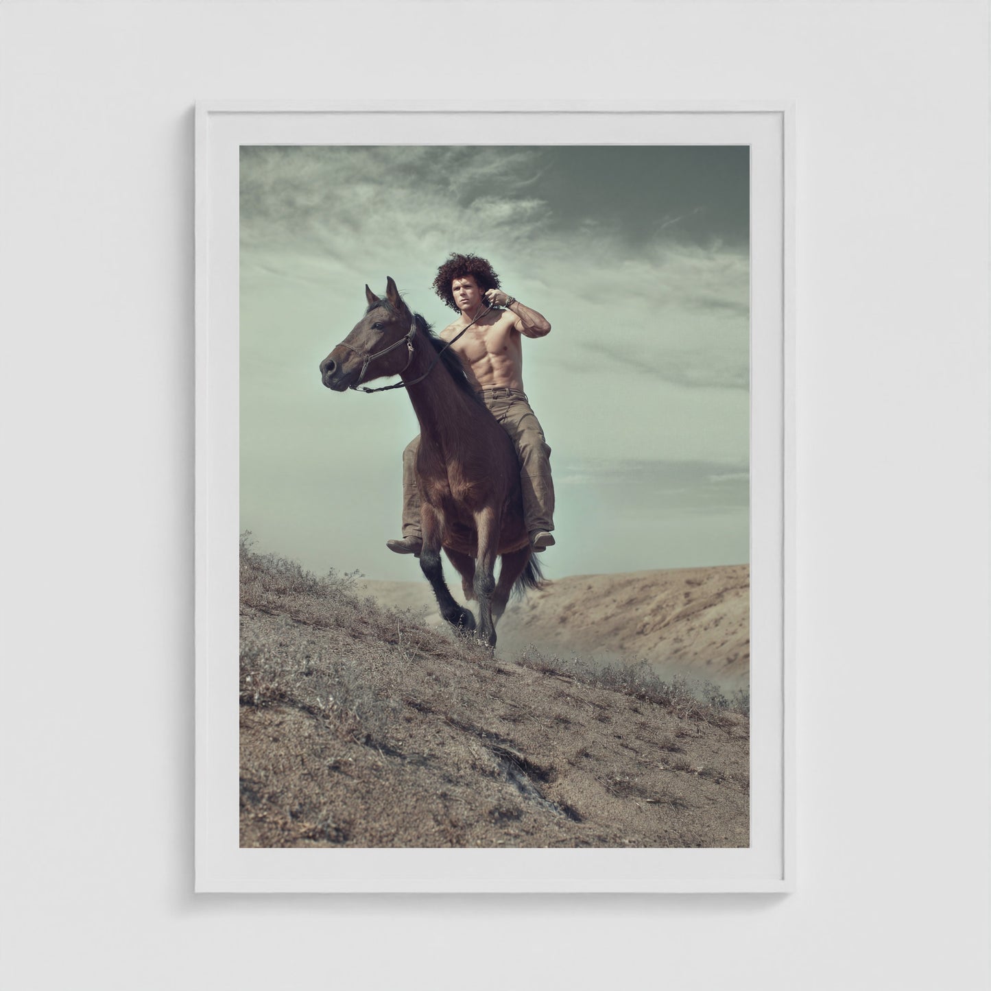 Wild Ascent 36x48 White Portrait Box Frame