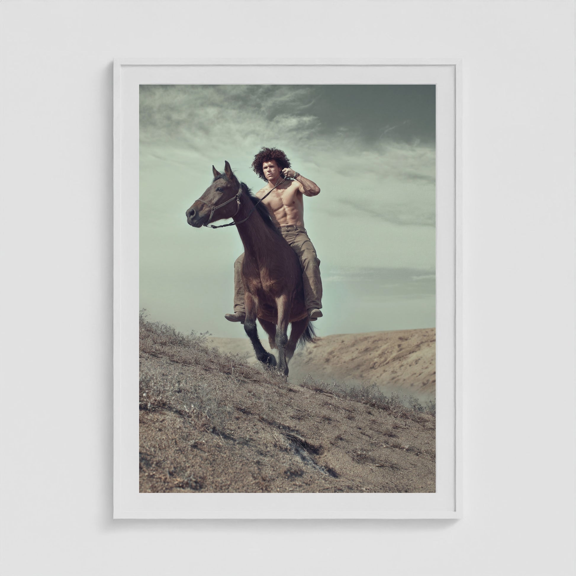 Wild Ascent 36x48 White Portrait Box Frame