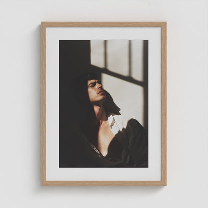 Window Seat 18x24 Natural Portrait Box Frame