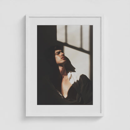 Window Seat 18x24 White Portrait Box Frame
