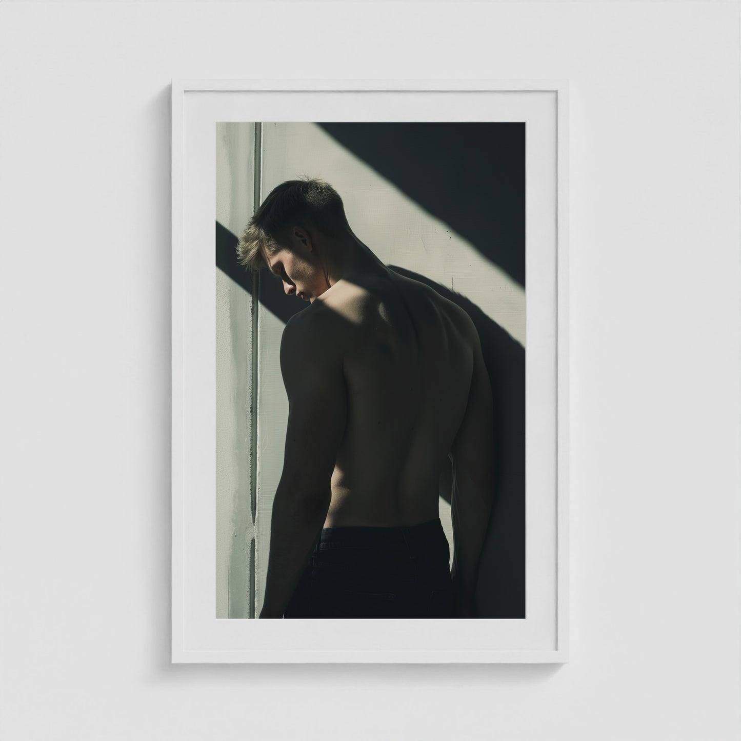 Youth 24x36 White Portrait Box Frame