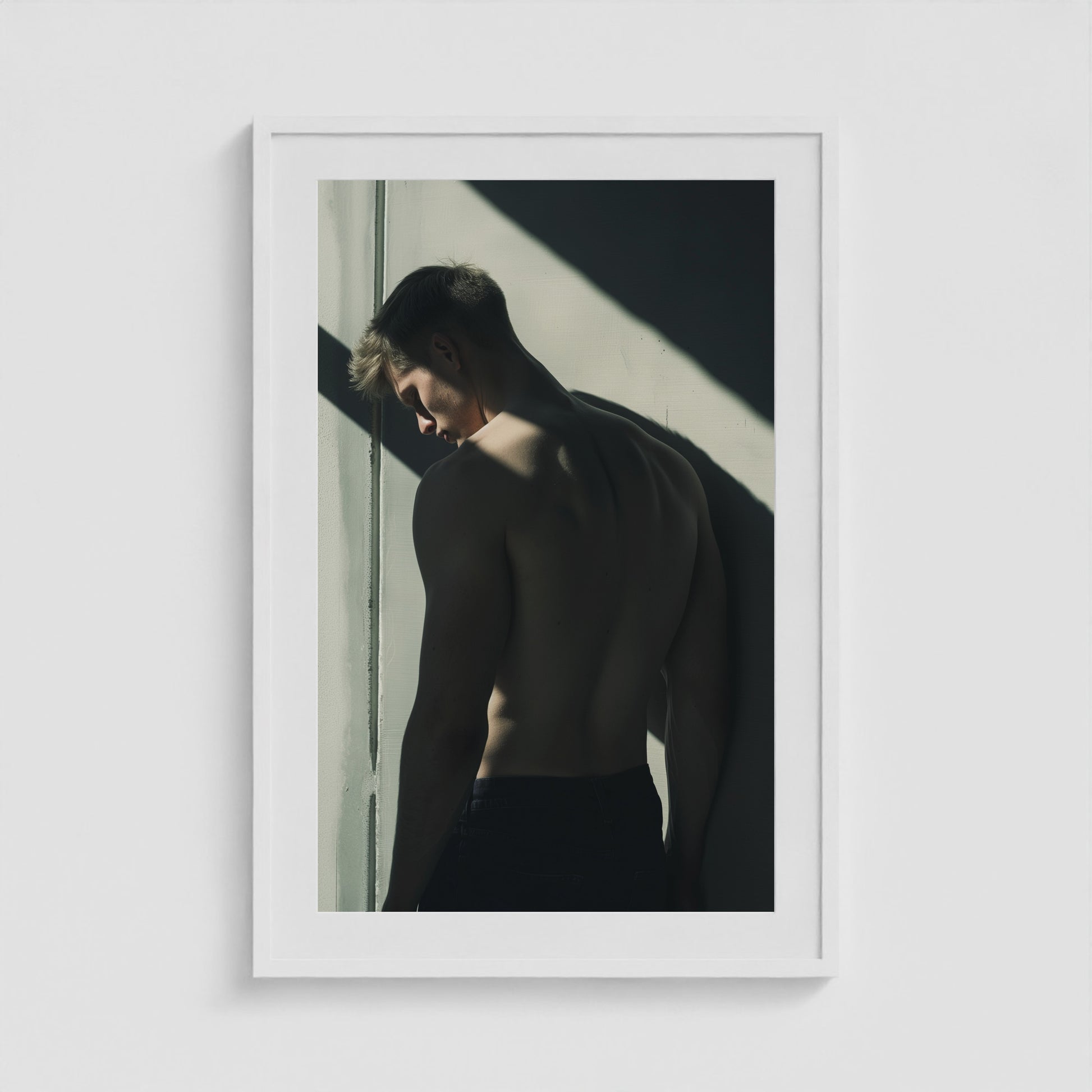 Youth 24x36 White Portrait Box Frame