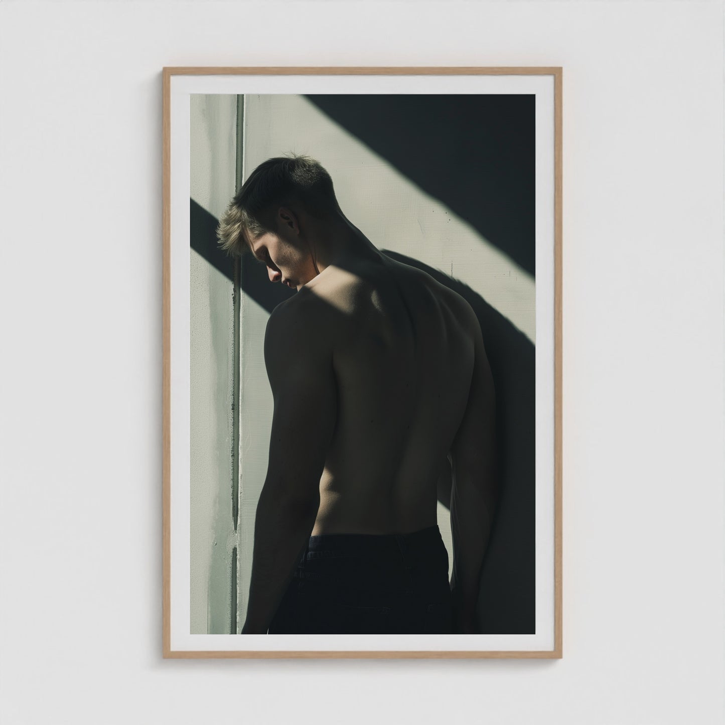 Youth 40x60 Natural Portrait Box Frame